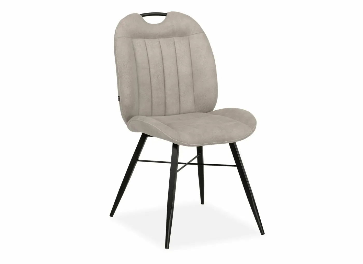Stoel Nowie Zorro 52,5x62x92cm - stof - zand