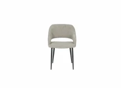 Stoel Odin 54,5x55x82,5cm - linnen - greige