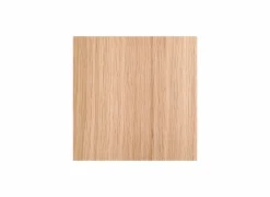 Stoel Ono 53,5x49,2x77cm - eik massief & fineer - witte eik