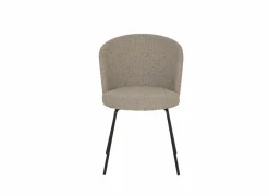 Stoel Pallada 44x53x86cm - polyestervezel - grijs