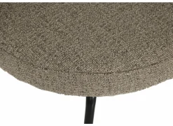 Stoel Pallada 44x53x86cm - polyestervezel - grijs