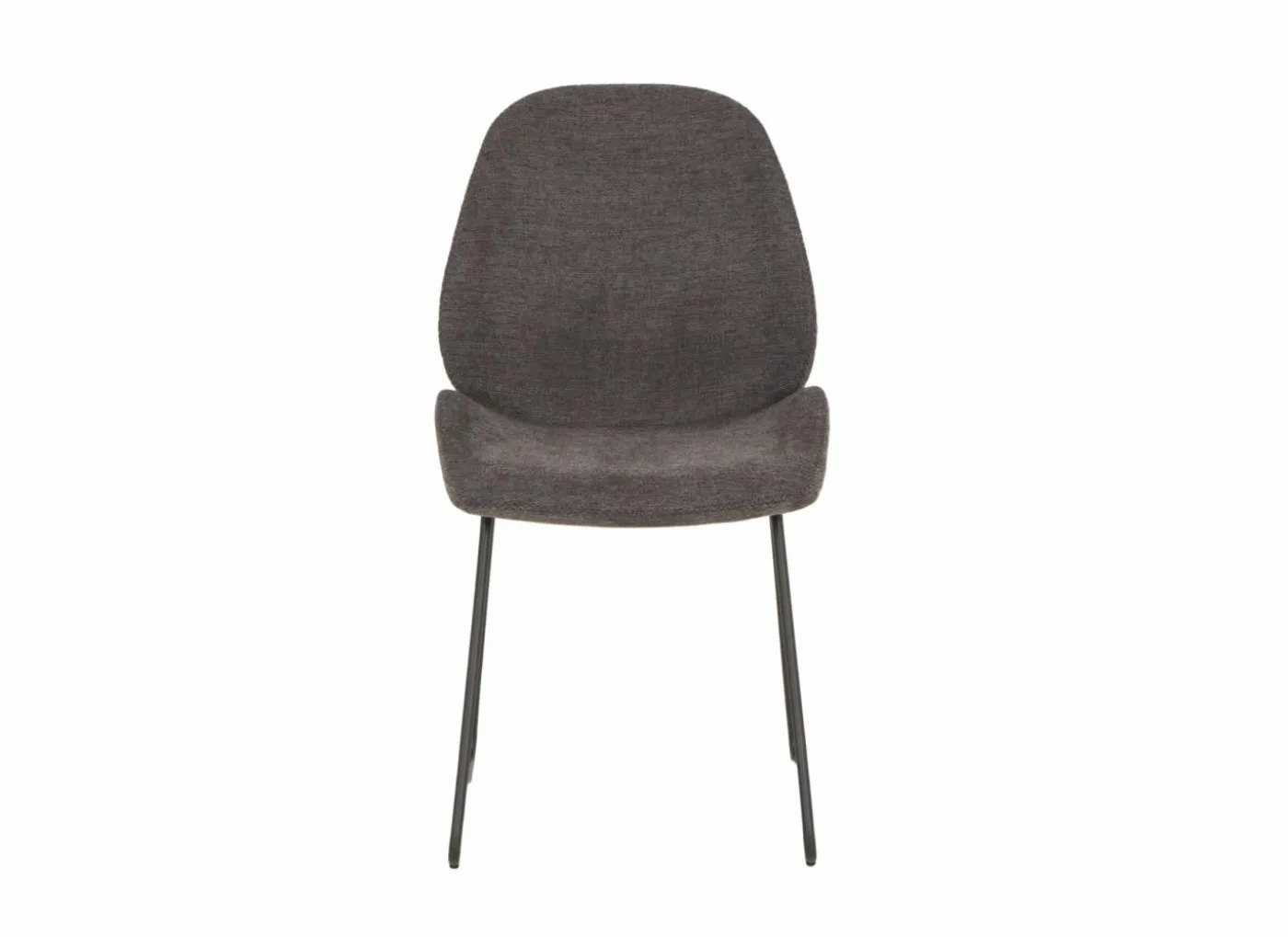 Stoel Patti 49x53x87cm - stof - antraciet