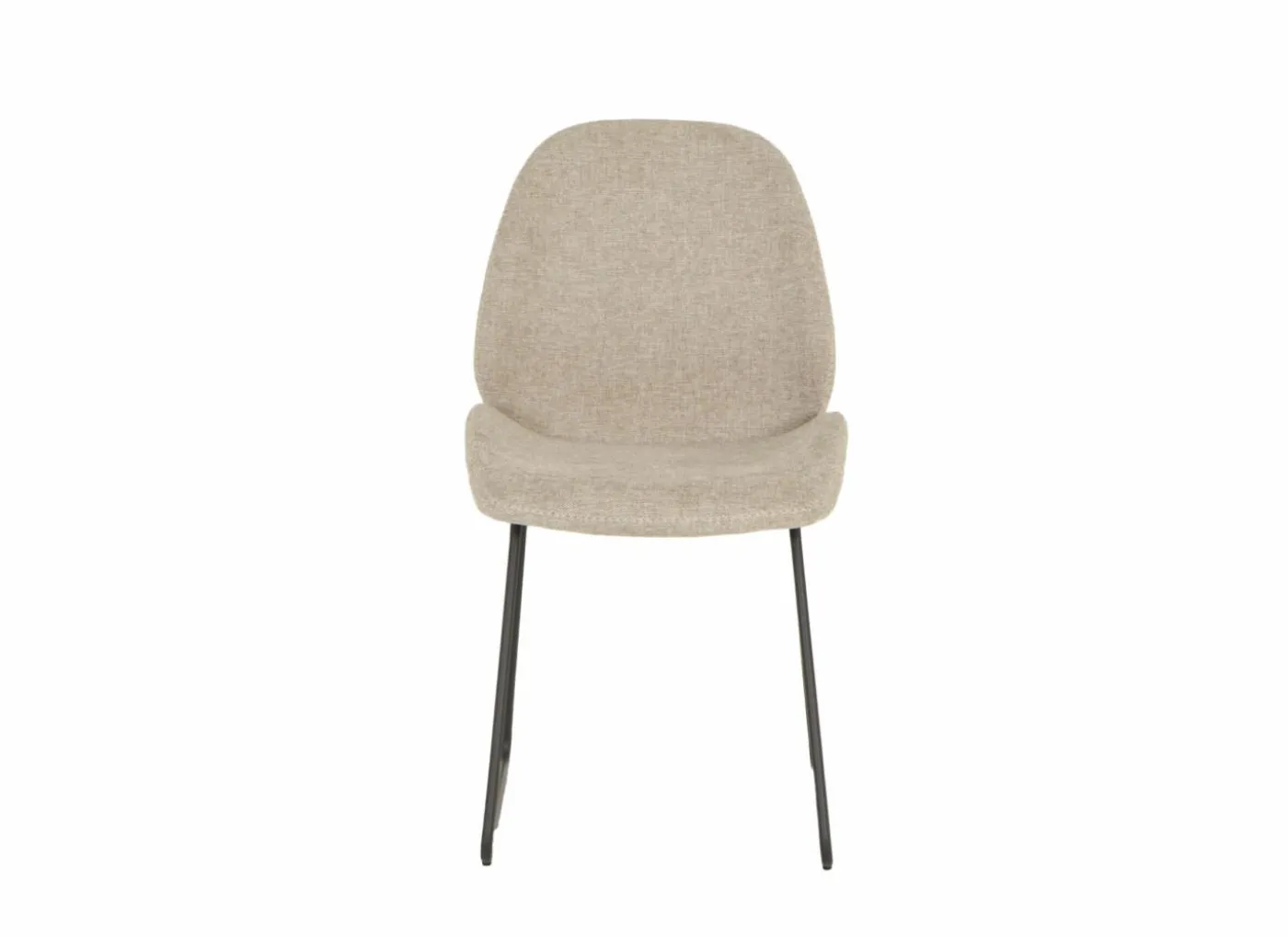 Stoel Patti 49x53x87cm - stof - beige
