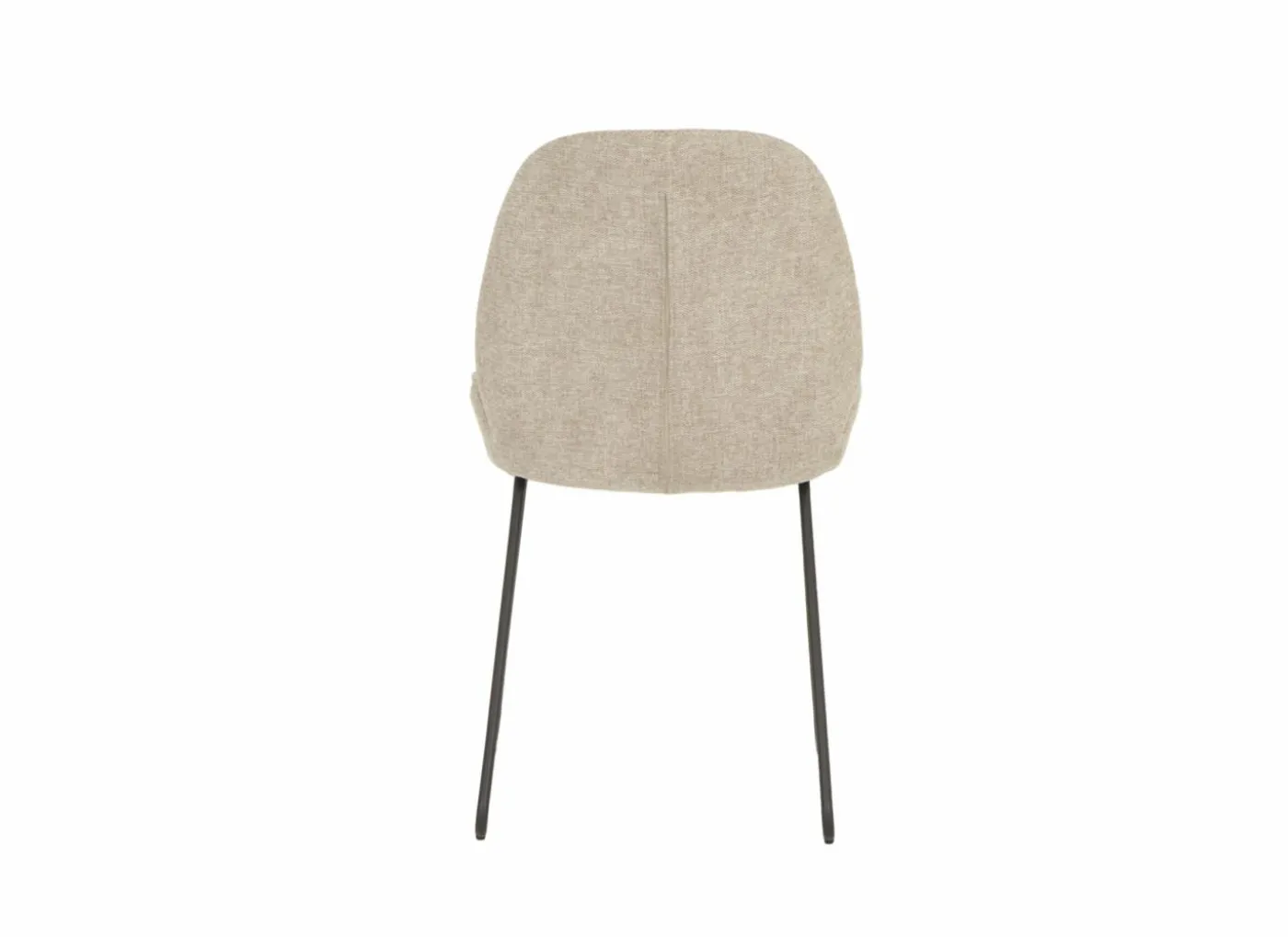 Stoel Patti 49x53x87cm - stof - beige