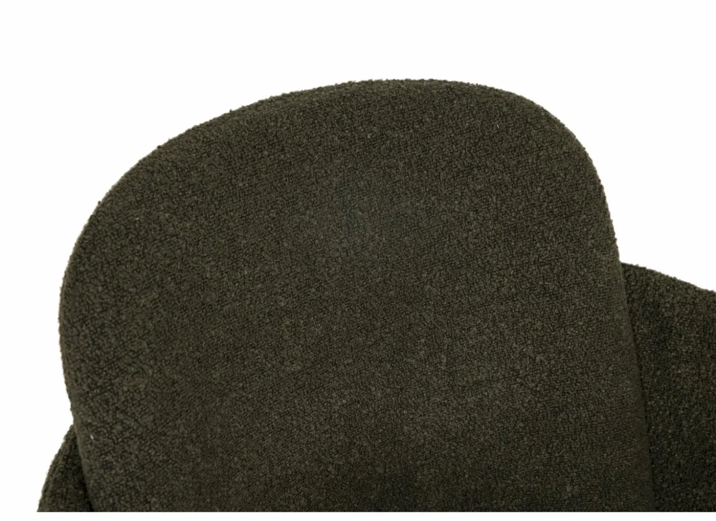 Stoel Peak 63x61x84cm - bouclé - groen