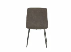 Stoel Saint 50x53x86cm - microvezel - antraciet