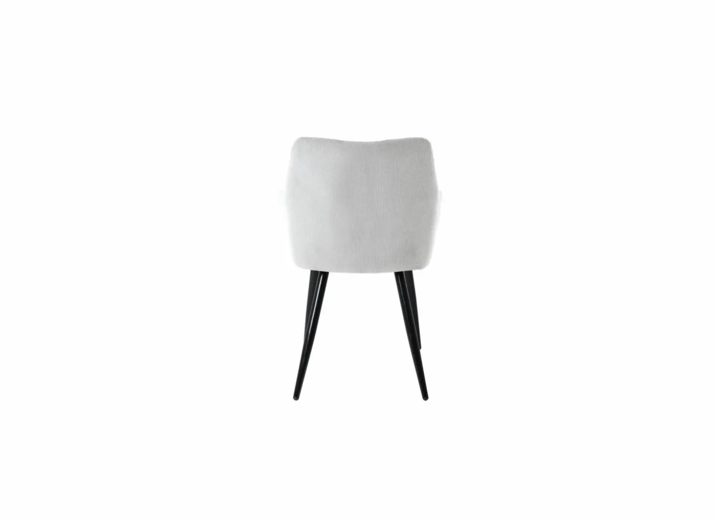 Stoel Sallie 58x64x84cm - stof - lichtgrijs