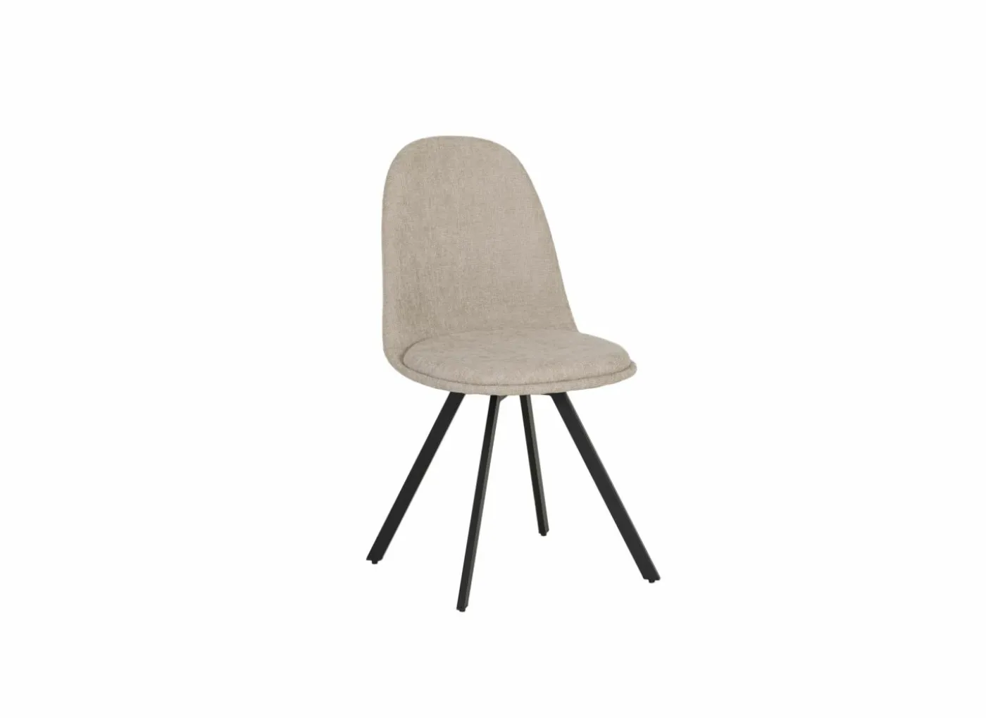 Stoel Siren 47x57x88cm - polyestervezel - beige