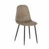 Stoel Speech 45x46x88cm - stof - taupe