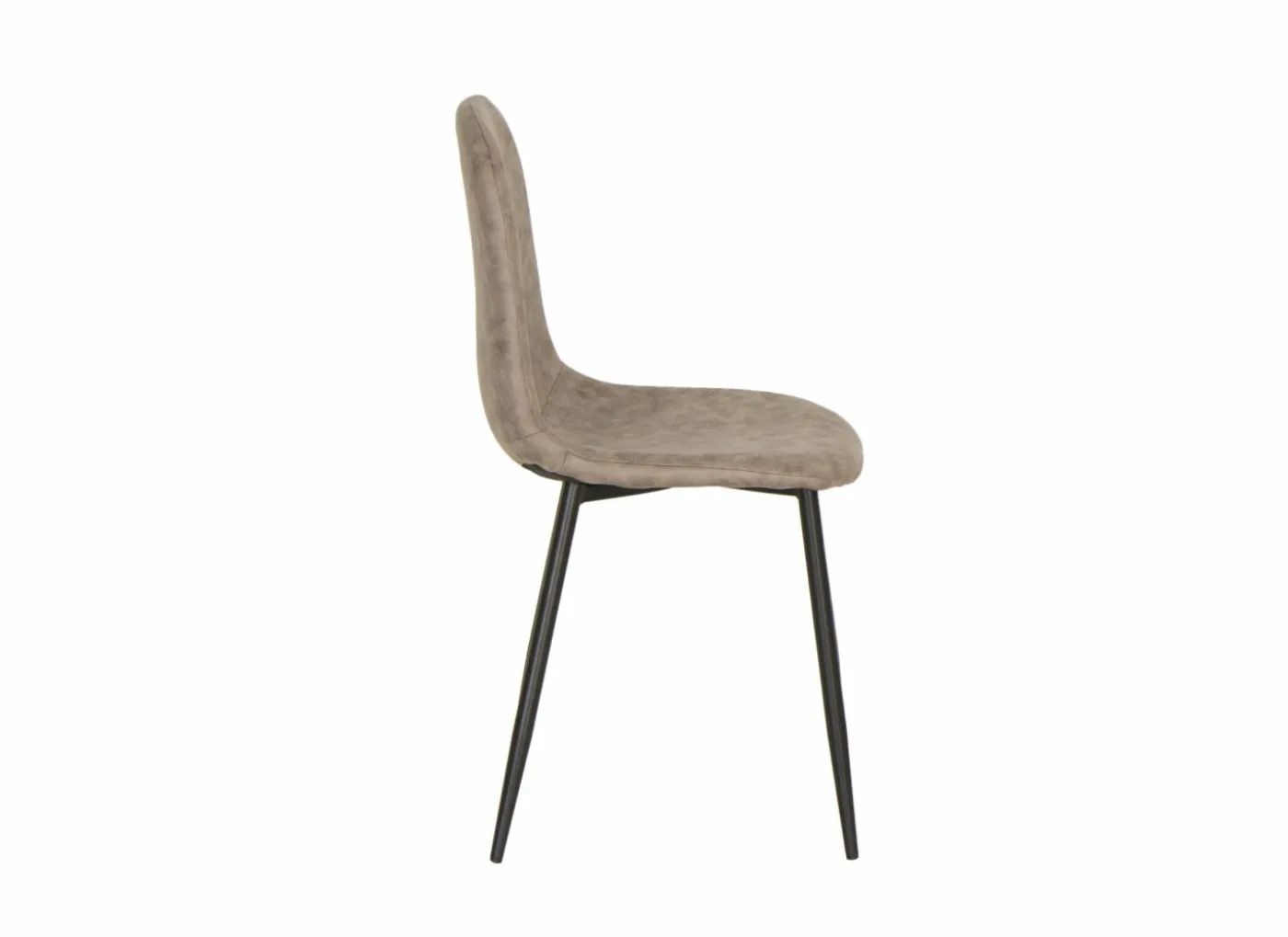 Stoel Speech 45x46x88cm - stof - taupe