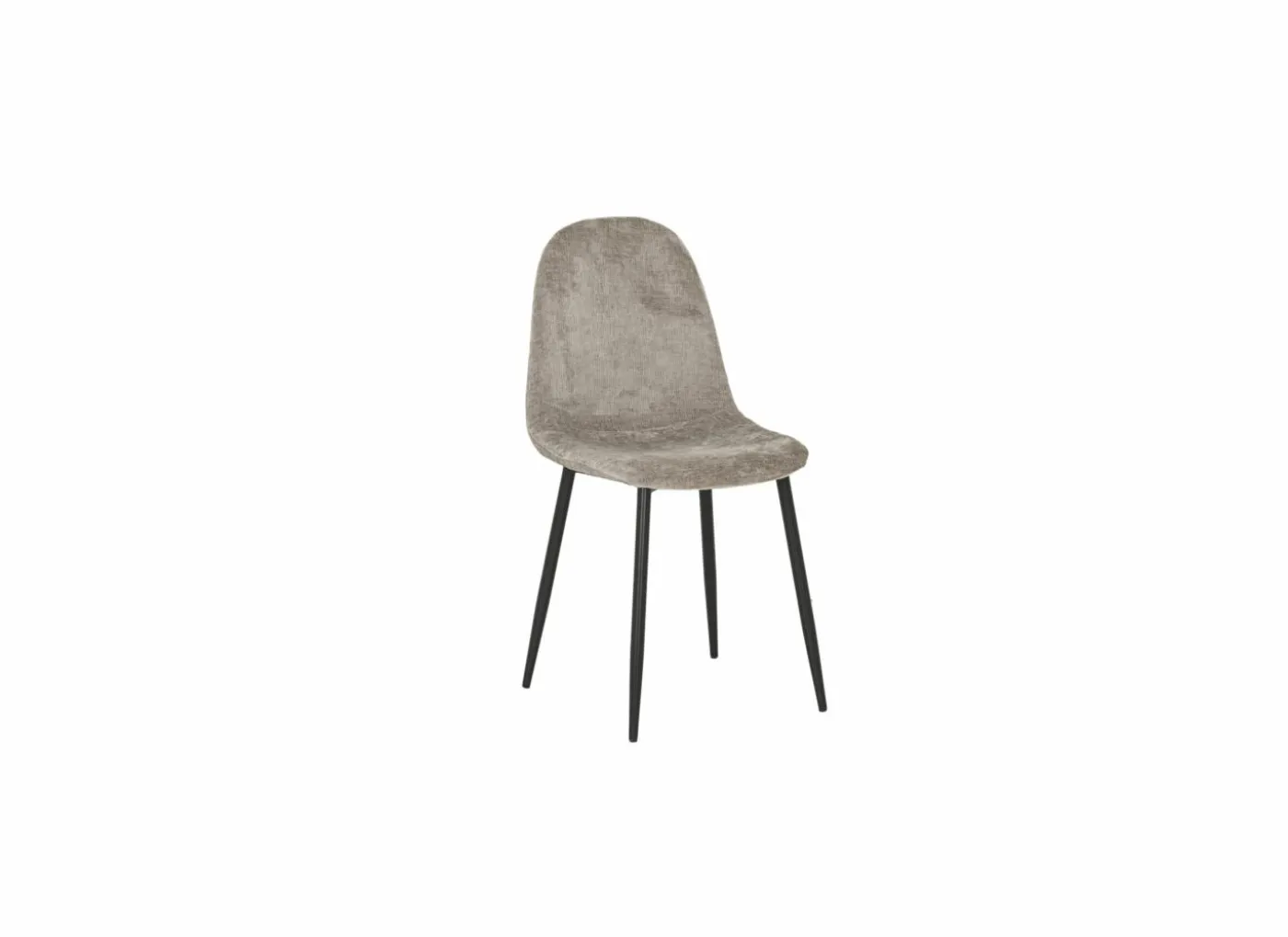 Stoel Speech 45x46x88cm - stof - greige