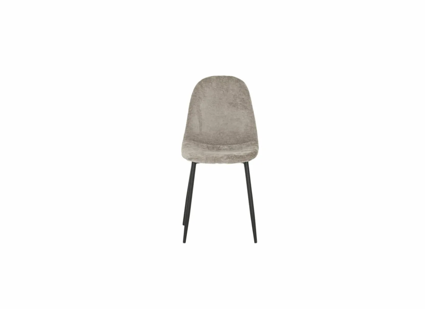 Stoel Speech 45x46x88cm - stof - greige