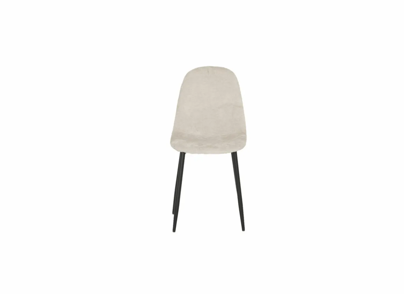 Stoel Speech 45x46x88cm - stof - beige