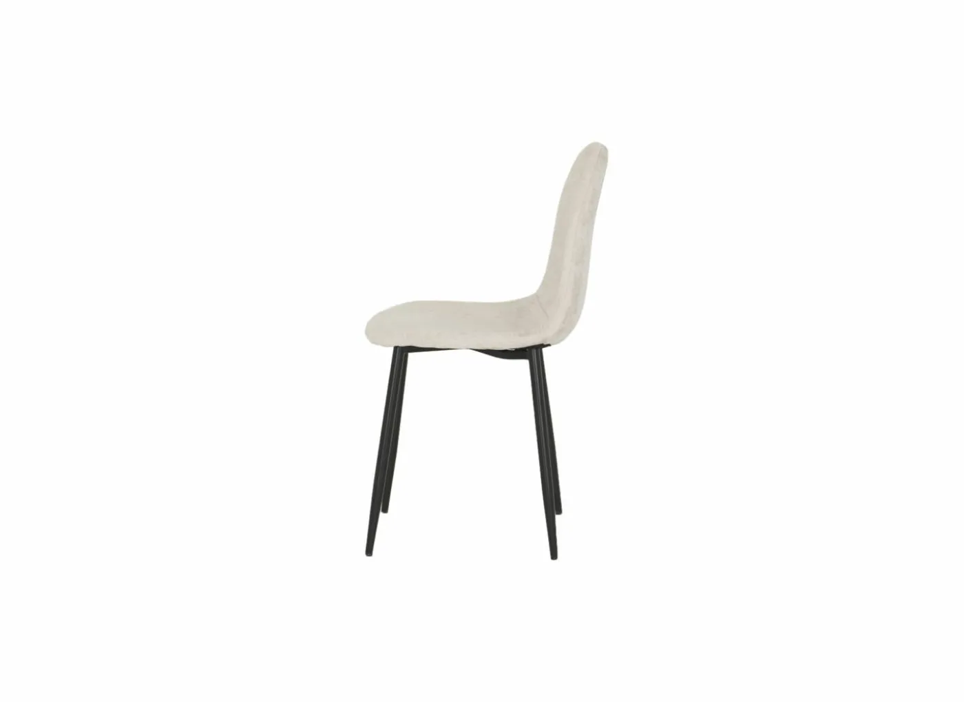 Stoel Speech 45x46x88cm - stof - beige