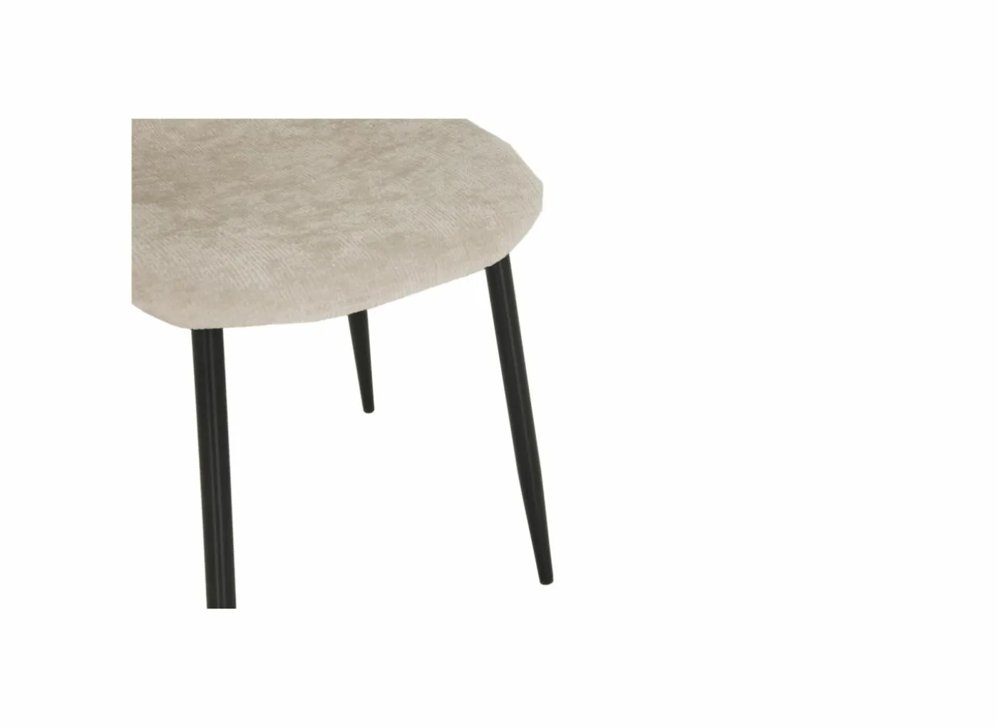 Stoel Speech 45x46x88cm - stof - beige