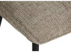 Stoel ST2418 51x64x89cm - stof - beige