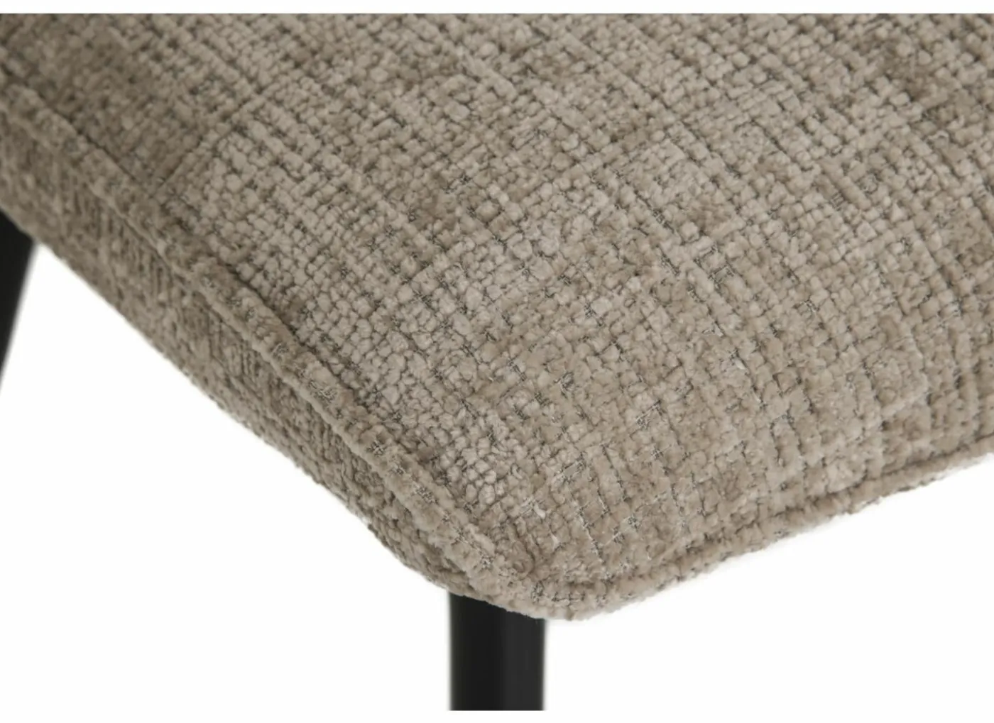 Stoel ST2418 51x64x89cm - stof - beige