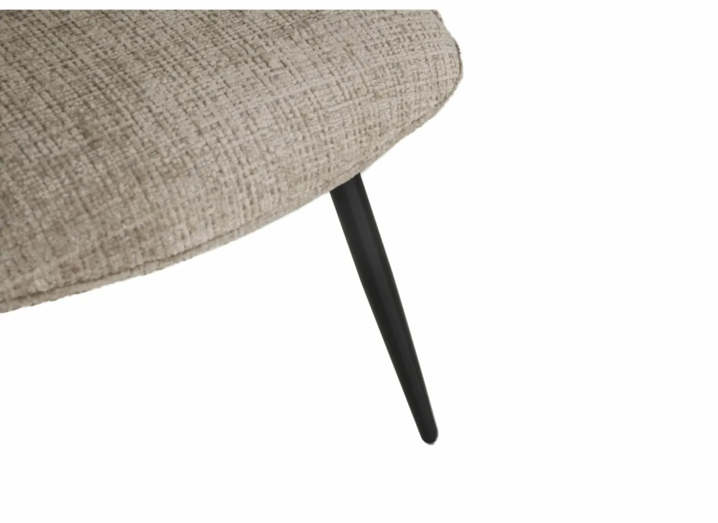 Stoel ST2418 51x64x89cm - stof - beige