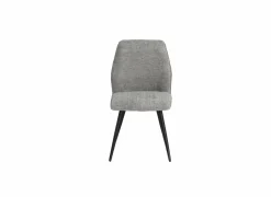 Stoel ST2418  51x64x89cm - stof - grijs