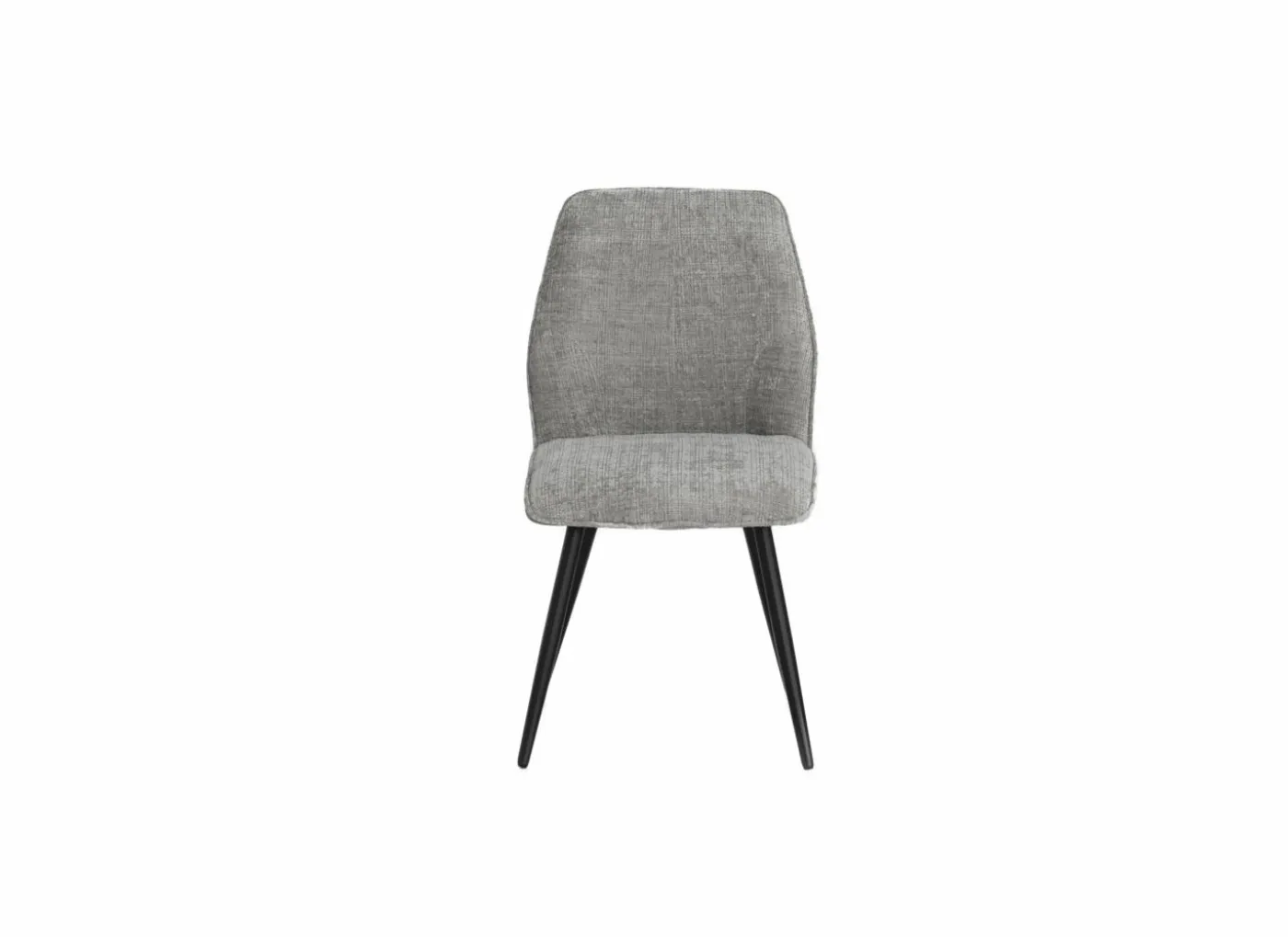 Stoel ST2418 51x64x89cm - stof - grijs