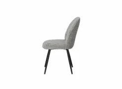 Stoel ST2418 51x64x89cm - stof - grijs