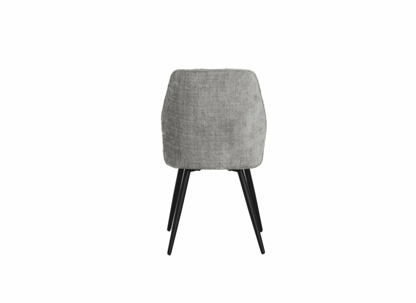 Stoel ST2418 51x64x89cm - stof - grijs