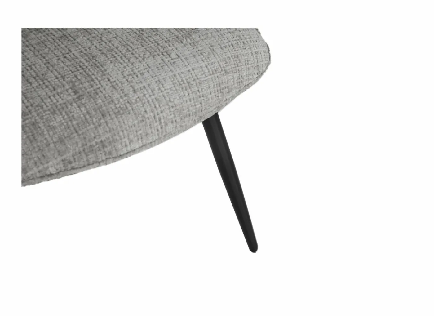 Stoel ST2418 51x64x89cm - stof - grijs