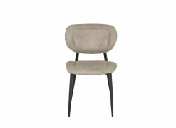 Stoel ST2408  52x61x84cm - stof - zand