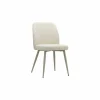 Stoel Stardust 47x55x86cm - stof - beige