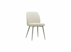 Stoel Stardust 47x55x86cm - stof - beige