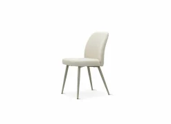 Stoel Stardust 47x55x86cm - stof - beige