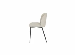 Stoel Stone 48x52x81cm - stof - beige