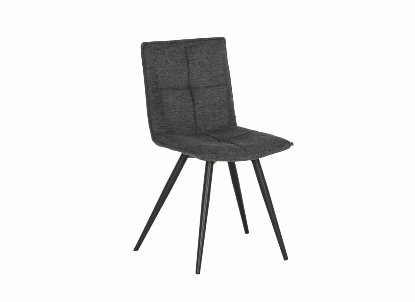 Stoel Town 56x44x86cm - stof - antraciet