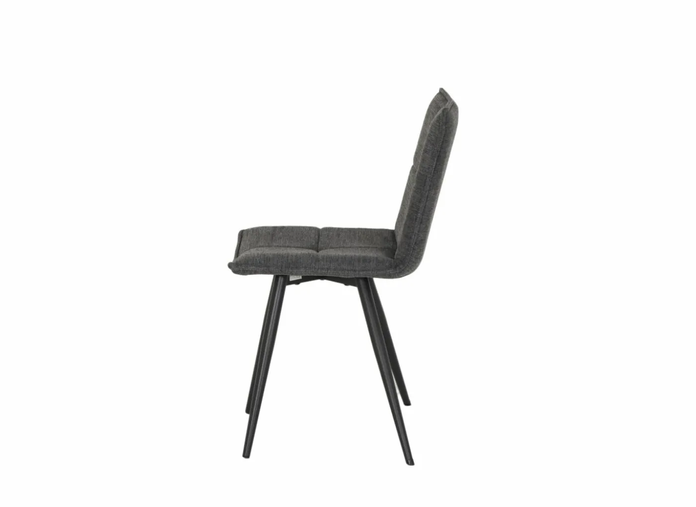 Stoel Town 56x44x86cm - stof - antraciet