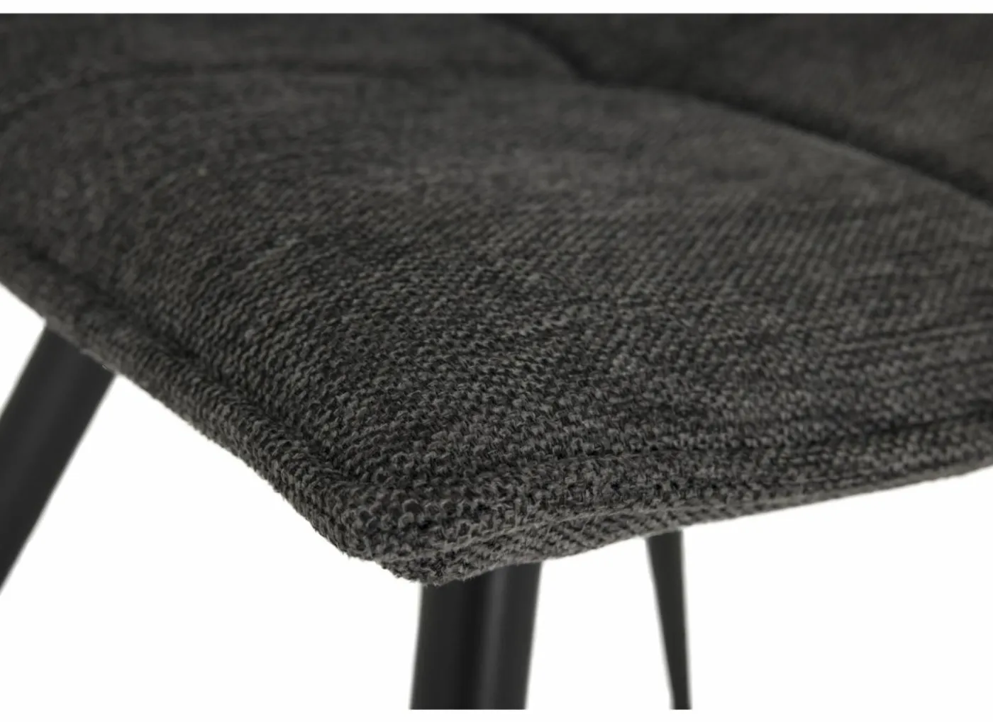 Stoel Town 56x44x86cm - stof - antraciet