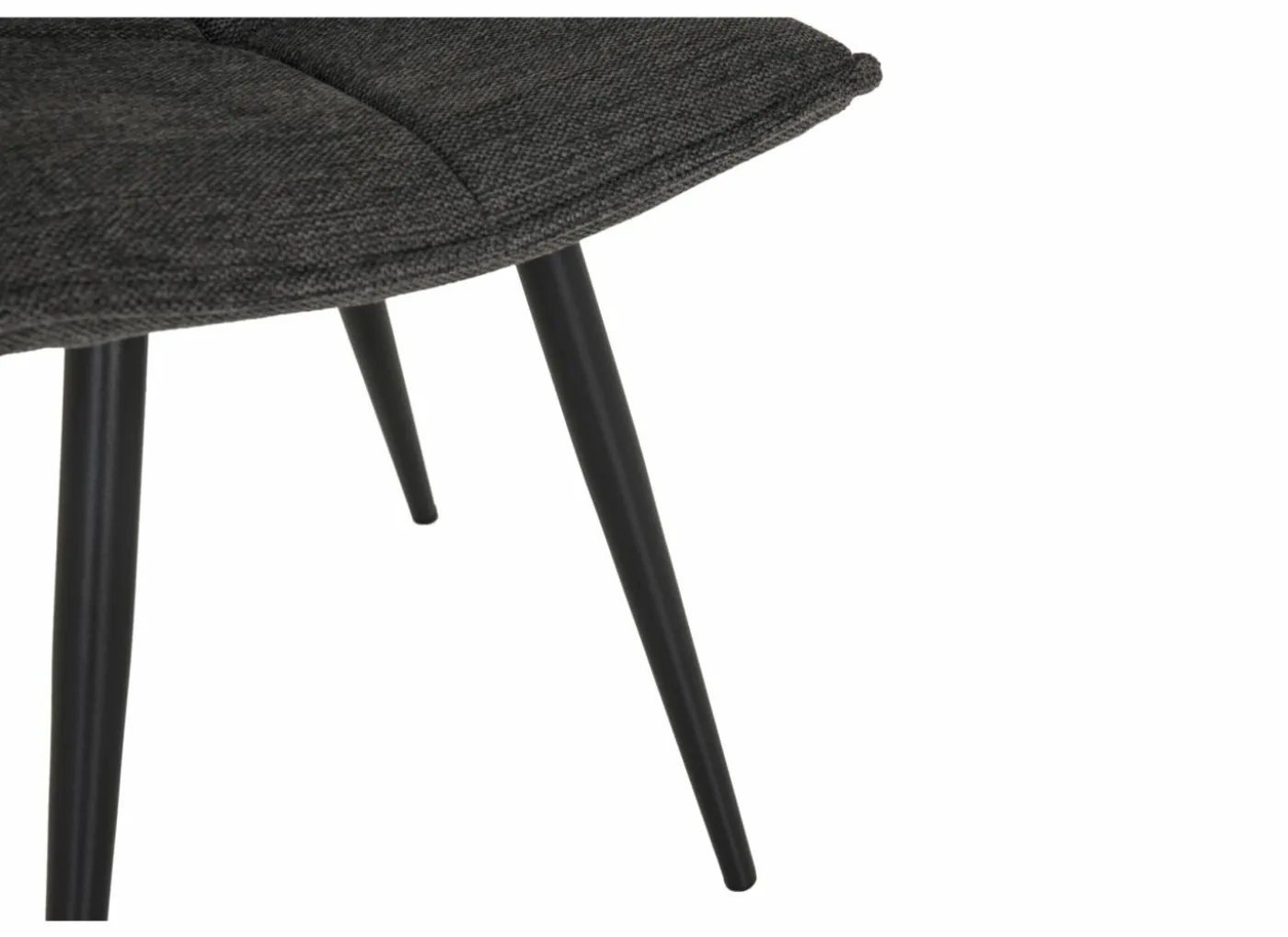 Stoel Town 56x44x86cm - stof - antraciet