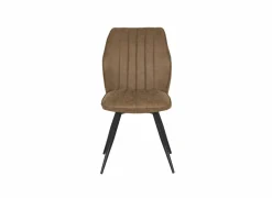 Stoel 47x42x92cm - fluweel - whisky