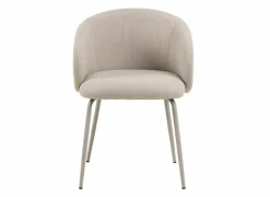 Stoel 55,5x55x79cm - stof - beige
