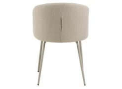 Stoel 55,5x55x79cm - stof - beige
