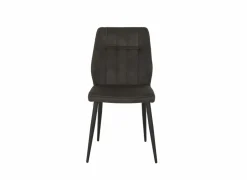 Stoel 47x55x89cm - stof - grijs