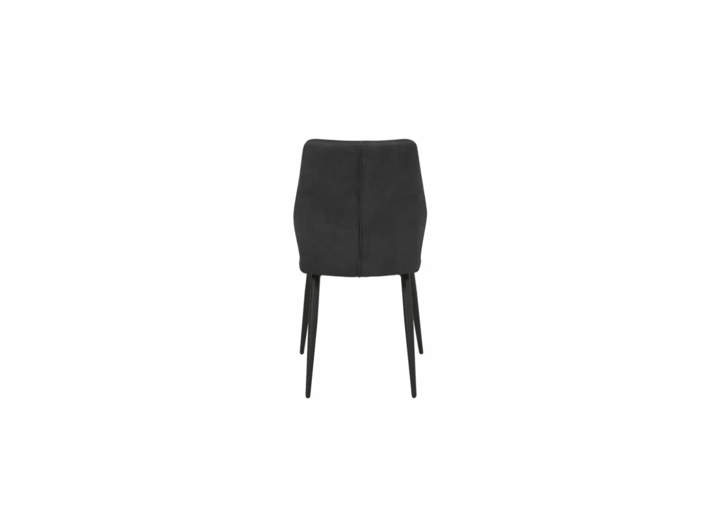 Stoel 47x55x89cm - stof - grijs
