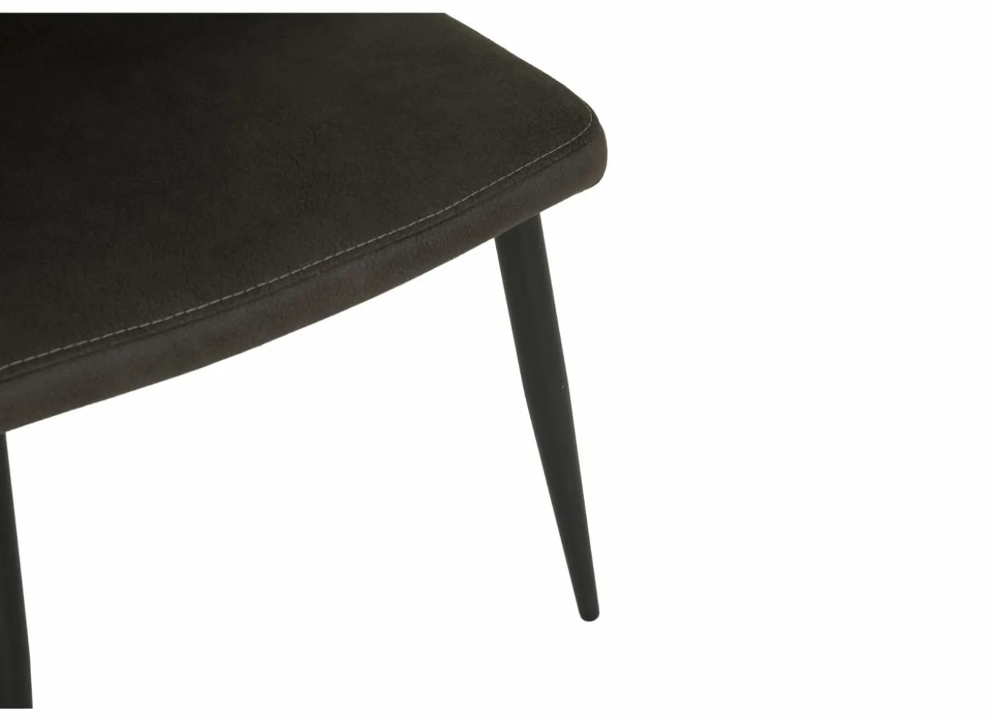 Stoel 47x55x89cm - stof - grijs