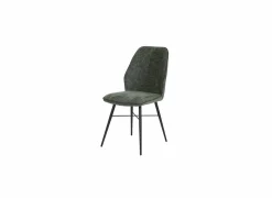 Stoel 45x50x91cm - stof - groen