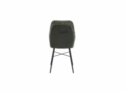 Stoel 45x50x91cm - stof - groen