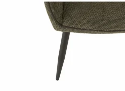 Stoel 58x55x90cm - stof - groen