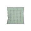 Stoelkussen Uni 40x40cm - stof - groen