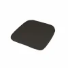 Stoelkussen Vega 43x43cm - katoen - carbon