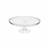 Taartschotel Lara Ø32x12cm - glas - transparant