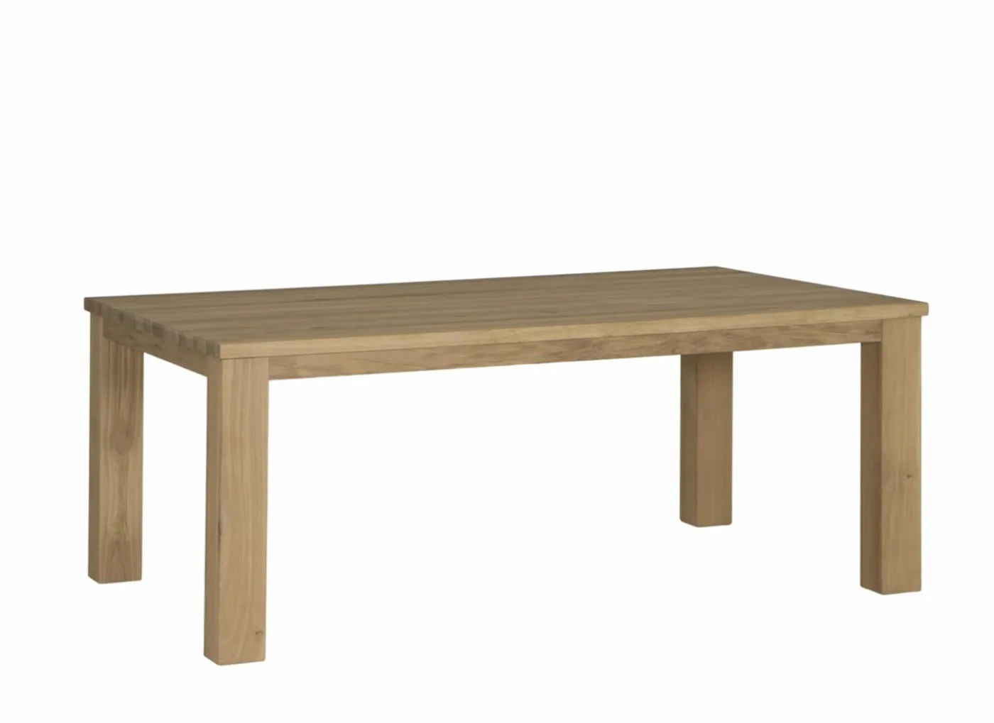 Tafel Amarillo 200x100cm - eik massief - naturel