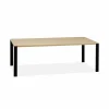 Tafel Bridge 160x90cm - lamulux - fresh oak & old piano